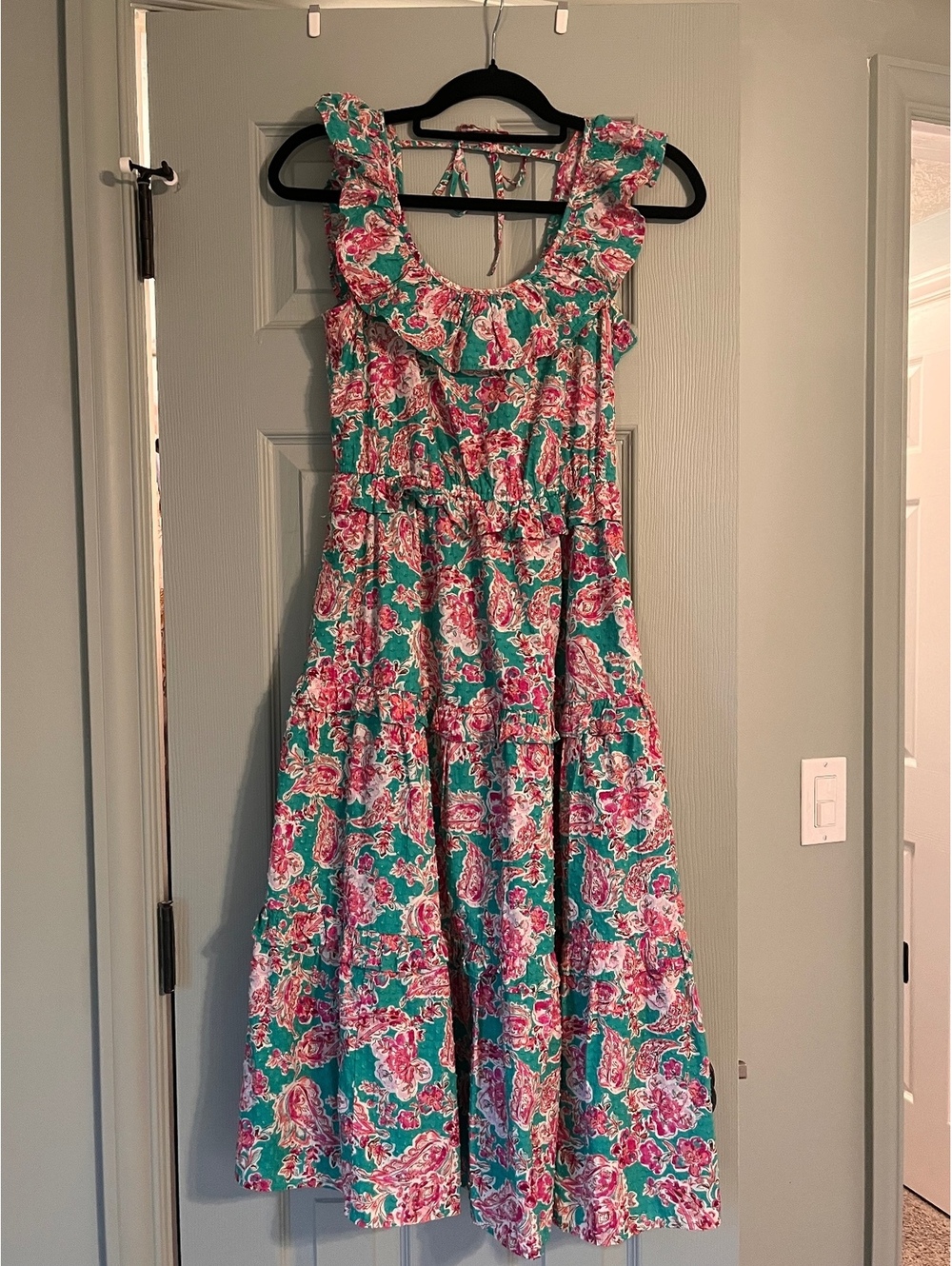 J.Crew Floral Print Midi Sundress Size 2P